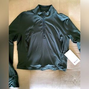 Lululemon It’s Rulu Run Cropped 1/2 Zip